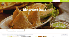 Desktop Screenshot of indiaristorante.it