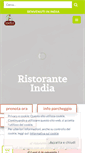 Mobile Screenshot of indiaristorante.it